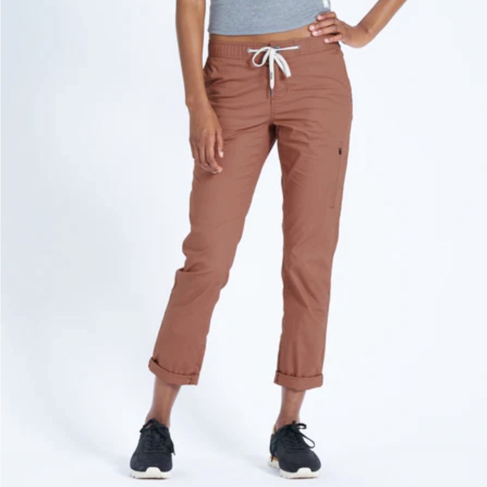 Vuori Womens Ripstop Pant, Copper, Small, NWT